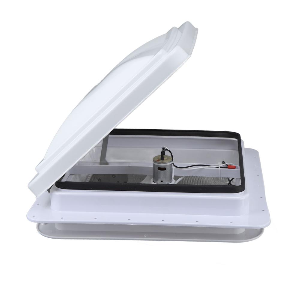 14-дюймовый вентиляционный люк на крышу автофургона, универсальный вентиляционный люк на крышу с реверсивным вентилятором 12 В для вентиляции автофургона