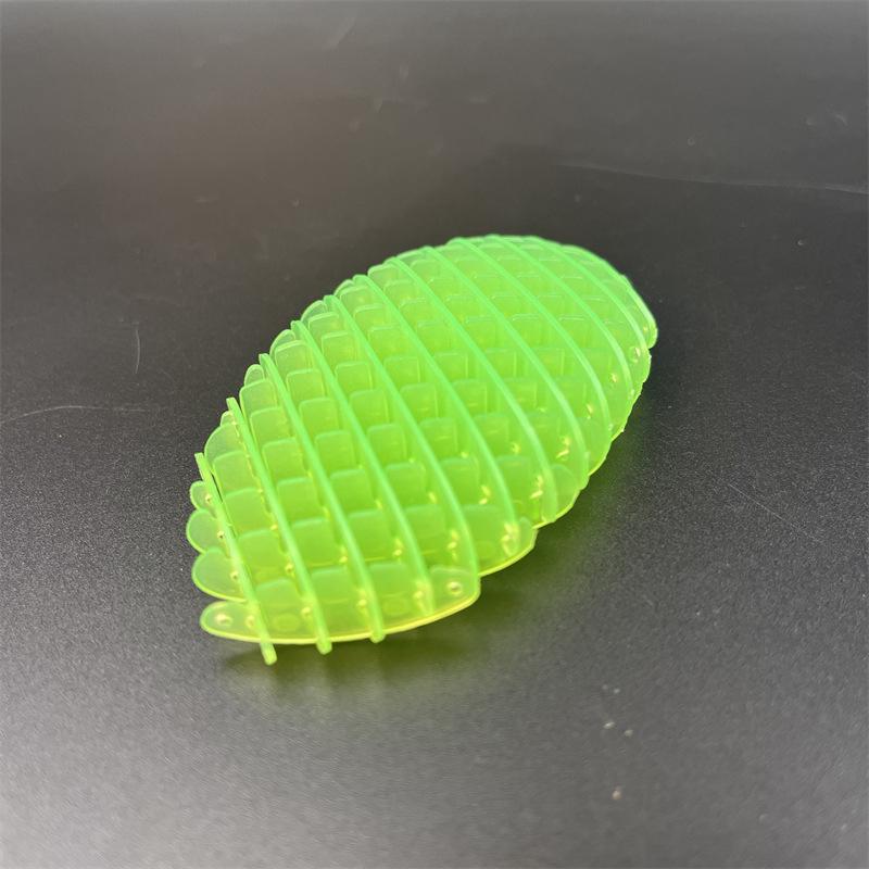 Fidget Worm 3D Printing DIY Stretch Deformation Elastic Net Puzzle Venting Decompression Worm Popit Elastic Net Decompression
