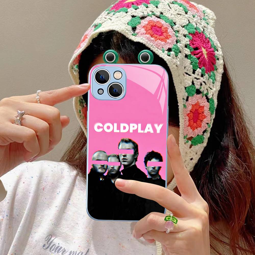 Известная Популярная Рок-группа C-coldplayS Для IPhone 14 13 12 Mini 11 Pro XS Max X XR 14 Plus Закаленное Стекло Чехол