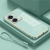 Чехол для Realme 12 OPPO Realme C67 10 11ProPlus C67 C55 C53 C35 C33 C31 C30 C30S C21, роскошная противоударная задняя крышка с квадратным покрытием