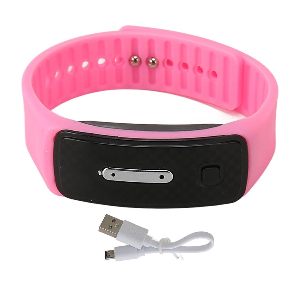 Репеллентные часы Портативные Розовые USB Зарядка Интеллектуальные Звуковые Электронные Репеллентные Часы