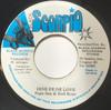 7-дюймовая пластинка PAPA SAN ANTHONY RED ROSE Dine Fe De Love NONE Black Scorpio Jamaica Reggae Ska Dub Б/у