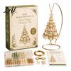 Plastic Bead Ornament Supplies DIY Christmas Tree Beaded Kit 3D Craft Set Beading Projects for Teens Making Beginner Friendly with Step-by-Step