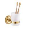 European Gold All-Copper Bathroom Towel Rack & Accessories Set
