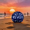 1pc Ocean Whimsy Theme Soccer Ball Football, Size 5, Lightweight PVC, Outdoor Training Soccer Ball,Gift j60411