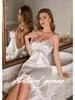 Yaoting Sexy Lace Camisole Nightgown - Women's Luxury Nightwear DQ3410