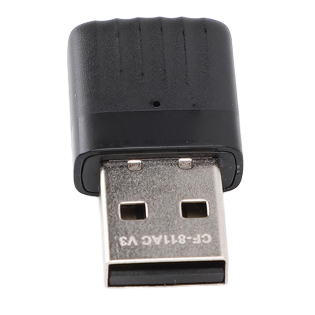Адаптер WiFi 650 Мбит/с 2,4 ГГц 5,8 ГГц двухдиапазонный USB WiFi приемник-передатчик для Win XP 7 8 8.1