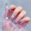 30Pcs/Pack Flower Lovely Charms Colored Shiny Rhinestones Nail Resin Craft DIY Nail Art Accessories 3D
