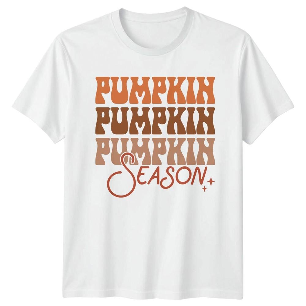 Pumpkin Pumpkin Pumpkin Season TShirt Retro Fall Seasonal