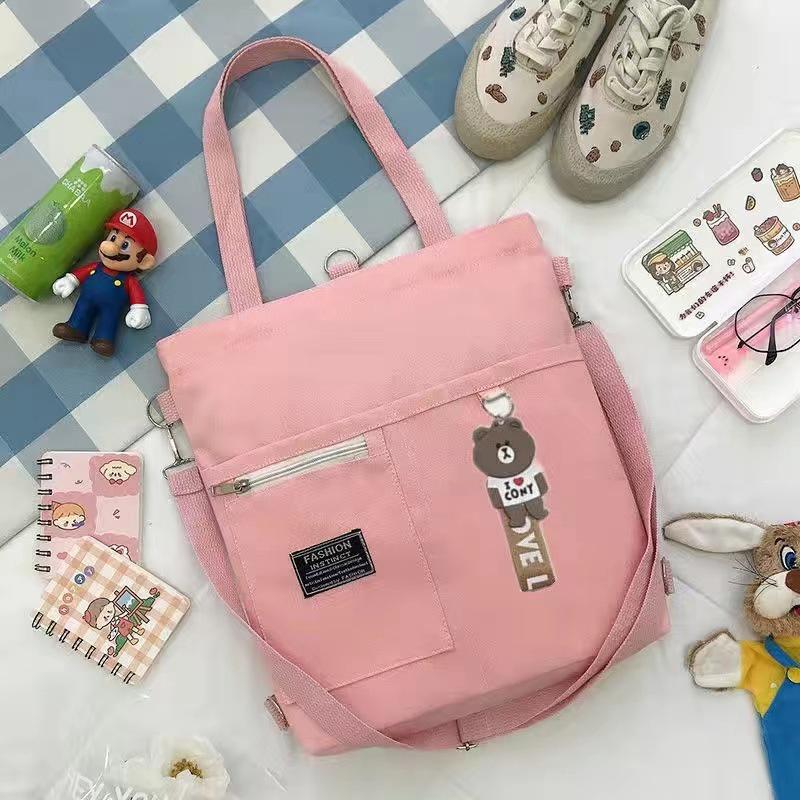 Ins Style Canvas Tote Bag Women's Small Crossbody Bag Versatile Student Supplement Handbag