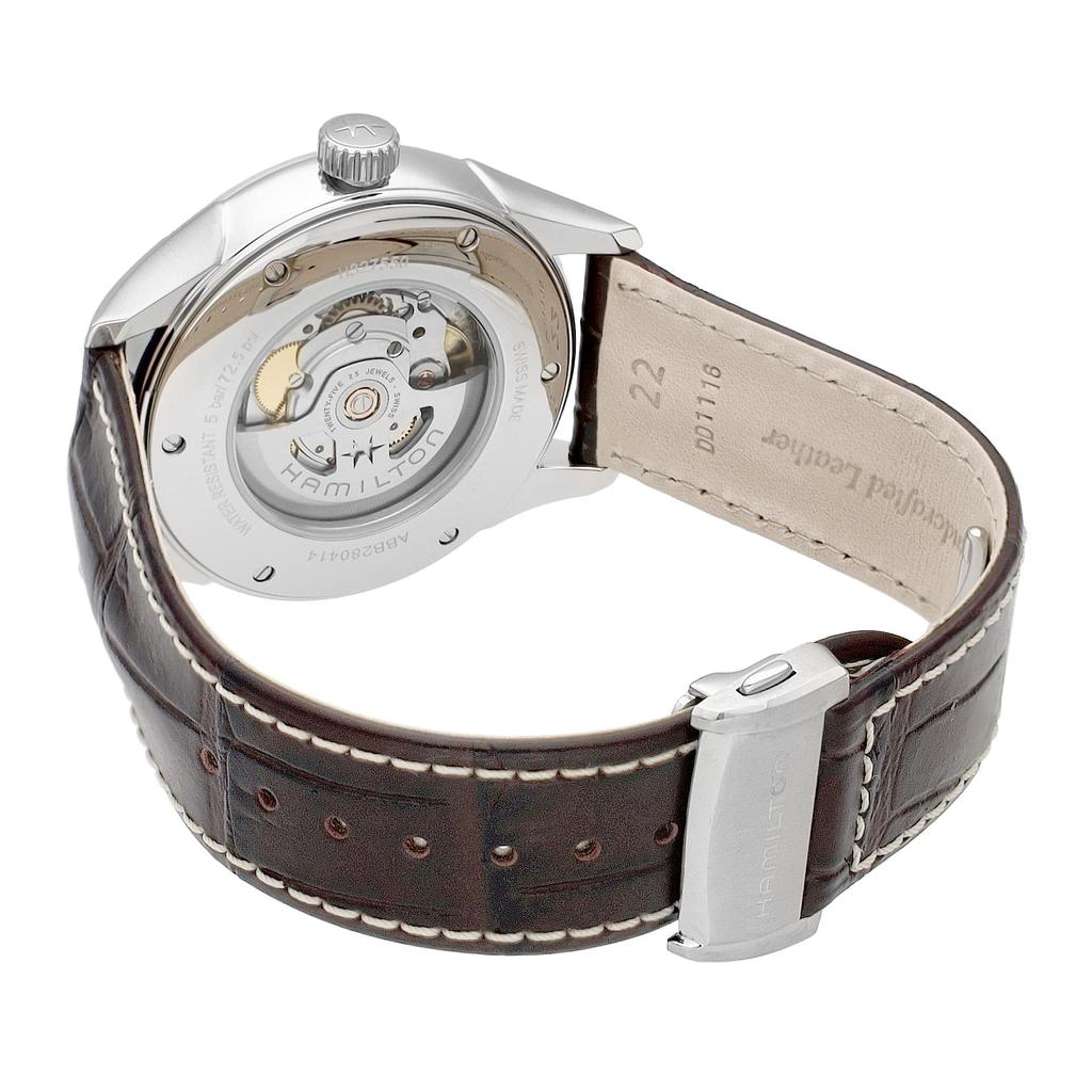 Watch Jazzmaster Viewmatic Auto Jazzmaster Silver Dial Stainless Steel Sapphire Crystal Automatic Winding 5 ATM Water Resistant Swiss Watch H32755551