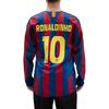 Nike ФК Барселона Роналдиньо 2005/06 Реплика с длинным рукавом Красный/Синий Мужские Топы HQ1462-471