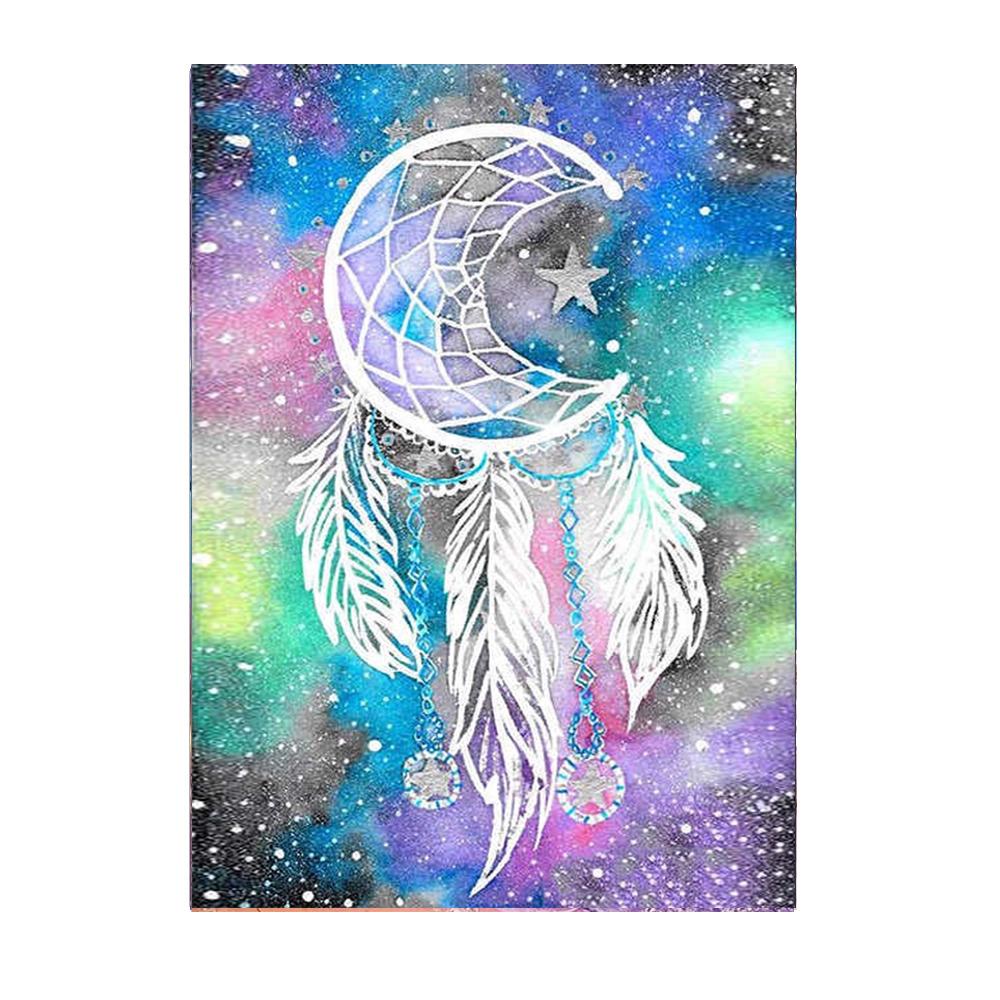 Diamond Painting Kit 5D Embroidery Painting Kit For Gemstone Cross-Stitch Crafts Star Mosaic 3D Gift With Round Diamonds