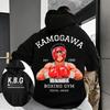 Autumn/Winter Anime Hajime No Ippo Kamogawa Boxing Gym 100% Cotton Sweater Hoodie Men and Women Makunouchi Takamura KGB Clothing