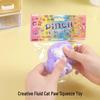 Celebrity Style Squishy Cat Paw Stress Relief Dumpling - Fun Gift for Kids