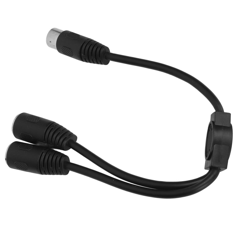 Кабель DIN 8 Pin Male to 2 DIN 8 Pin Female с двойным экранированием, кабель-разветвитель DIN 8 Pin, сигнальный звук