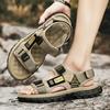 2024 summer outdoor breathable non-smelly feet Vietnamese sandals men's trendy casual non-slip outdoor beach men's shoes
