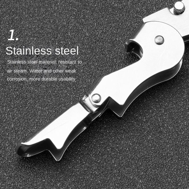 1 шт. штопор для красного винаМногофункциональный штопор для красного винаВинный штопорДомашняя портативная открывалка для бутылок