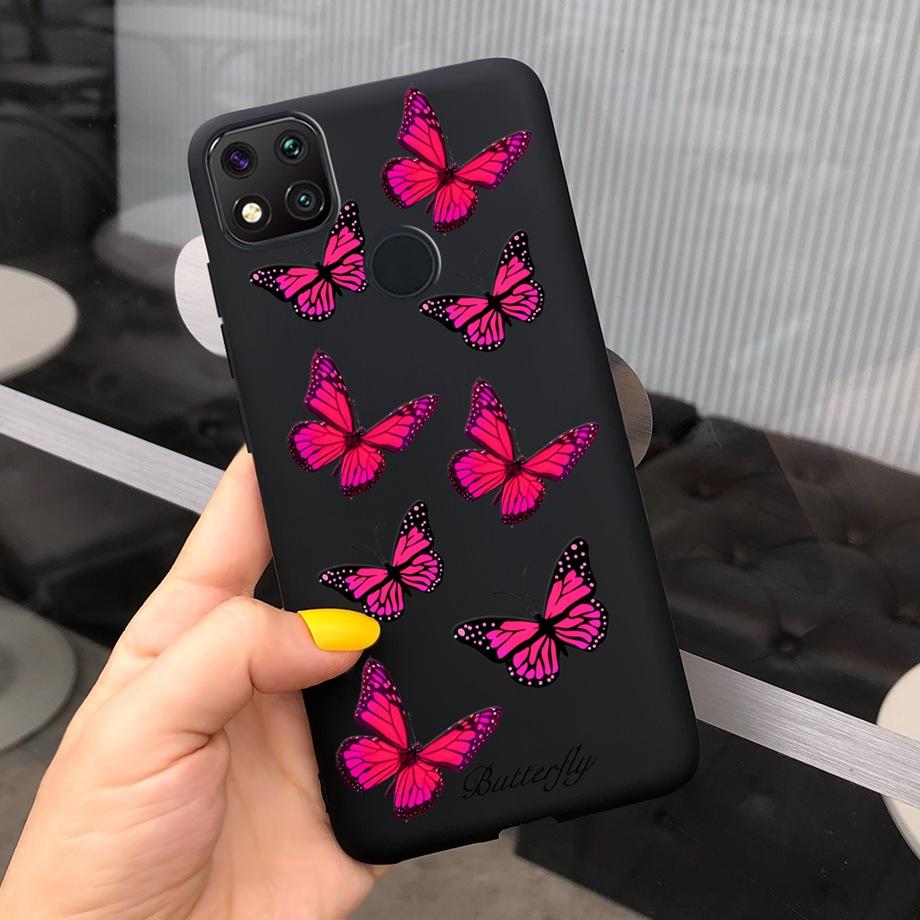 Чехлы Для Redmi 9C Чехол Xiaomi Redmi 9C NFC Чехол для телефона Мягкий чехол для телефона Ударопрочный бампер Redmi9c 9 C Xiomi Силиконовый МЯГКИЙ Чехол