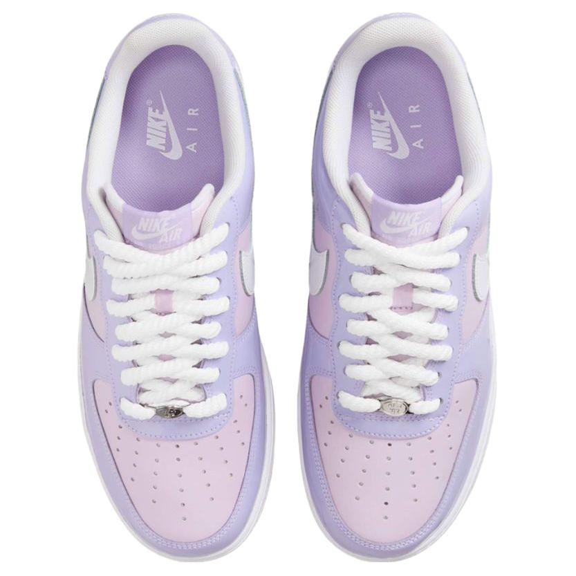 New Nike Air Force 1 Low '07 LV8 Hydrangeas Patent HV9405-500