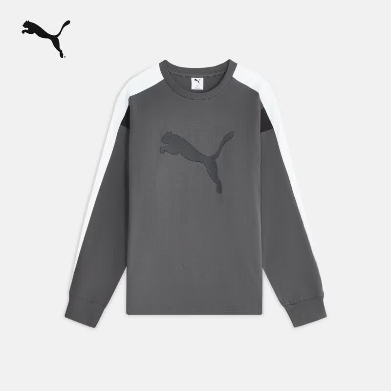 Puma Men's Classic T7 Loose Fit Long Sleeve T-Shirt