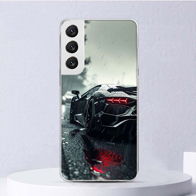 Крутой Мужской Мужчины Спортивные Машины Мягкий Чехол Для Samsung Galaxy S25 S24 S23 S22 Ultra Чехол Для Телефона S21 S20 FE S10 Plus S10E S25U Funda Coq