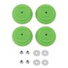 4Pcs Mower Plastic Cover Set Garden Farm Electric Tool Mower Plastic Cover Cap Accessories