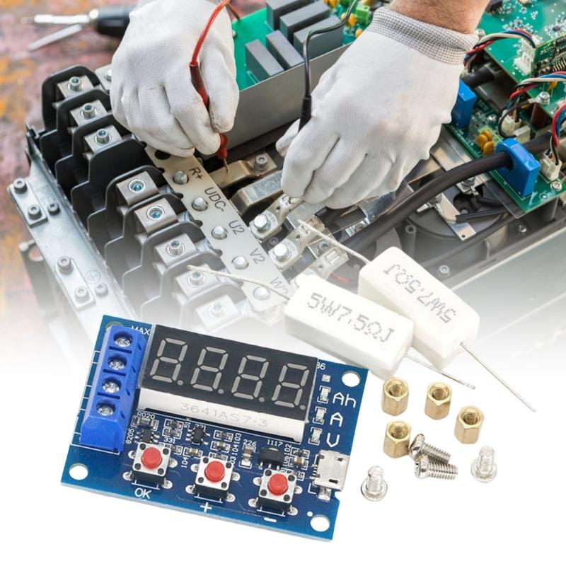 Advanced Cooling System 18650 26650 Battery Tester Metal Construction Long Performances