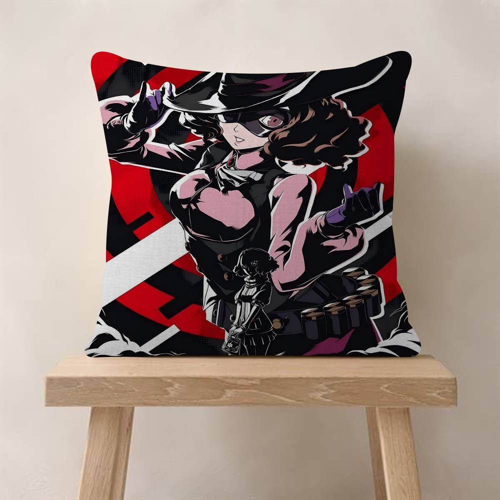 Game PPersonas 5 Personalized Pillow Dust Cover Bedroom Kids Party Decoration Pillowcase Birthday Children Gift