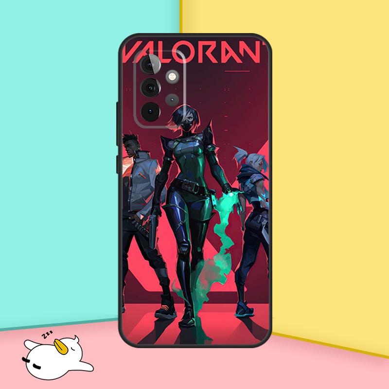 Игровой кейс Valorant для Samsung Galaxy A36 A56 A16 A33 A13 A23 A52 A32 A12 A54 A34 A14 A53 A15 A35 A55 A17