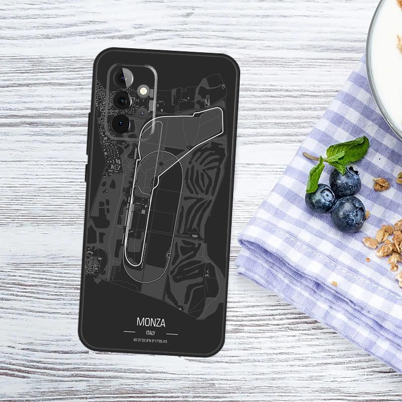 Чехол с трассой Формулы-1 для Samsung Galaxy A54 A34 A14 A56 A36 A16 A06 A13 A53 A12 A22 A32 A52 A35 A17 A15 A55