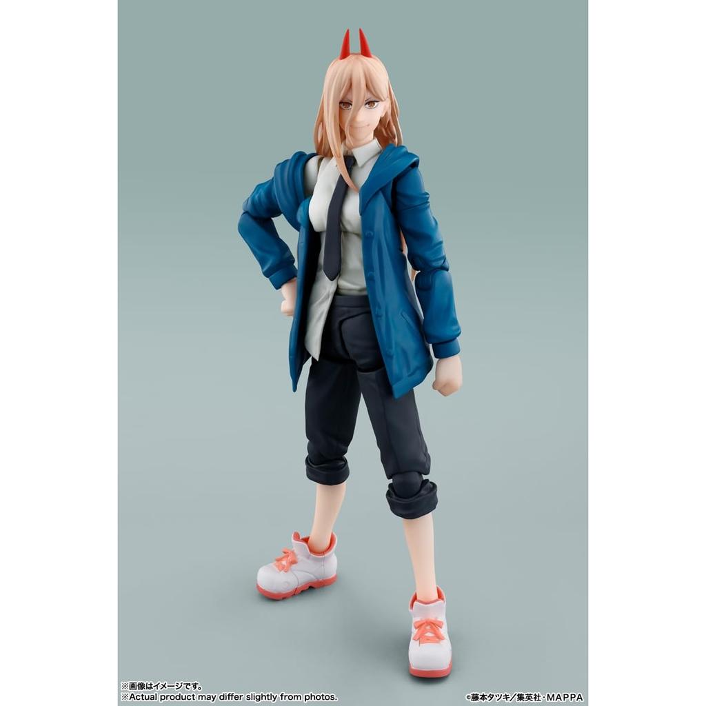 Человек-бензопила Сила TAMASHII НЕЙШНЗ SH. Фигурка Figuarts 145 мм из ПВХ и АБС окрашенная