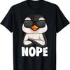 Пингвин Нет Детская Футболка для Девочек Мальчиков Женщин