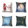 Наволочки с рождественской тематикой Аксессуары для автомобиля Офис Санта-Клаус Гостиная Диван Домашние наволочки