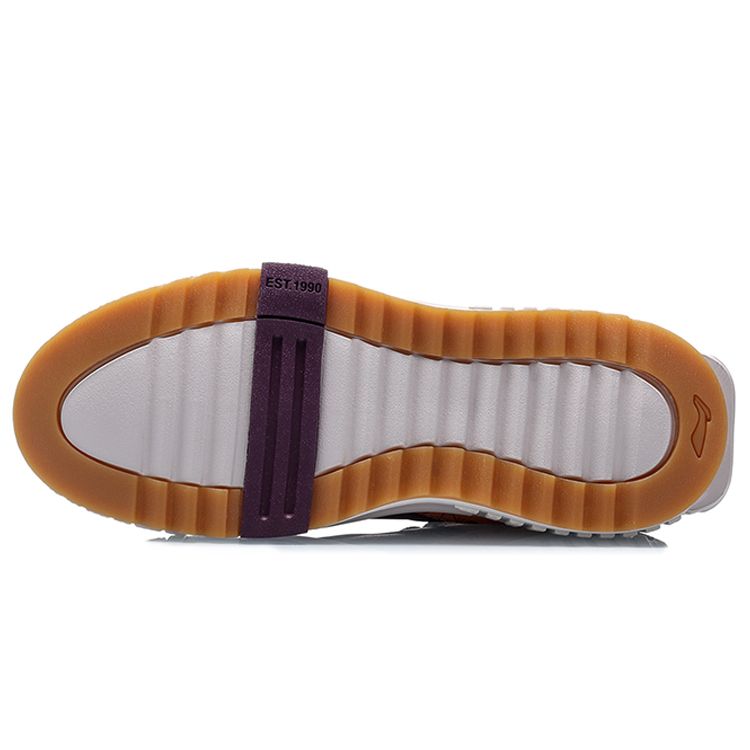 Li-Ning Unblock Повседневные нескользящие прочные низкие кроссовки для скейтбординга Мужские кроссовки Черный Белый Оранжевый AGCQ199-3