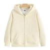 Winter High-end Pure Cotton Imitation Lamb Wool Zipper Hooded Pocket Sweatshirt for Men&women, Casual Long Sleeved Jacket, Loose Shoulder Cardigan