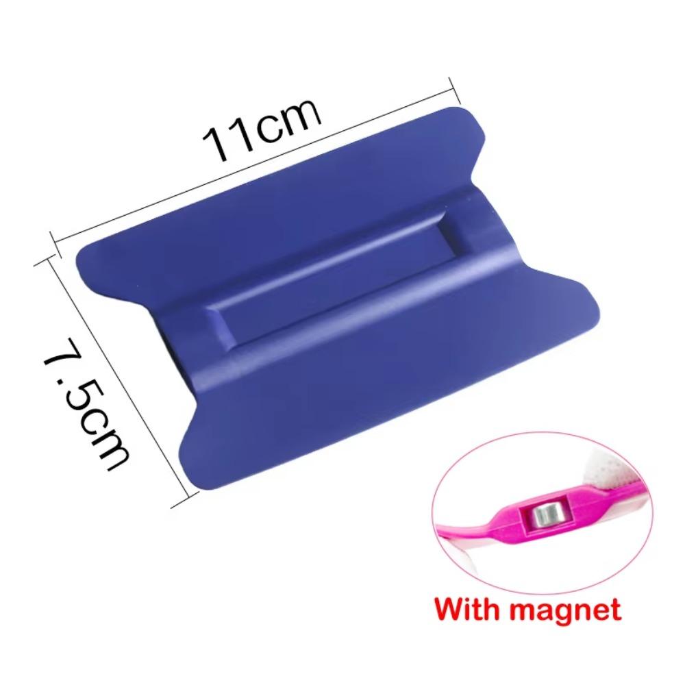 Wing Card Style Magnetic Squeegee No Scratch PPF Film Scraper Film Installation Tool for Car Wrap