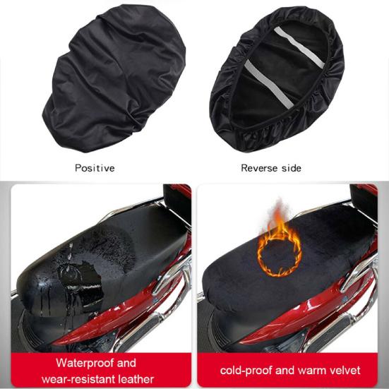 Seat Breathable Durable Cushion Motorcycle Seat Waterproof Soft Cover Protector for Motorbike