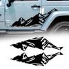 Snow Car Sticker Mountain Graphics Car Door Decals Outdoor Stickers For Suv