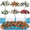 30cm Artificial Flower Bunch Fake Flowers Multi Colors