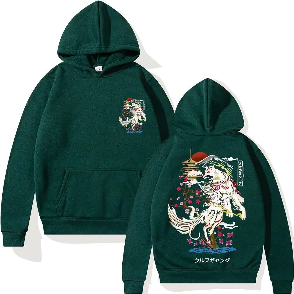 Одежда с капюшоном из японского аниме унисекс, одежда для мальчиков с анимациями Harajuku Unisexga gran tam