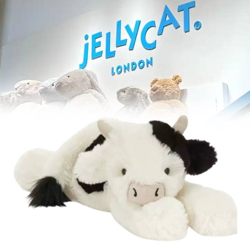 Плюшевая игрушка Корова Jc Smudge с наполнителем из полипропиленового хлопка для детского дня рождения