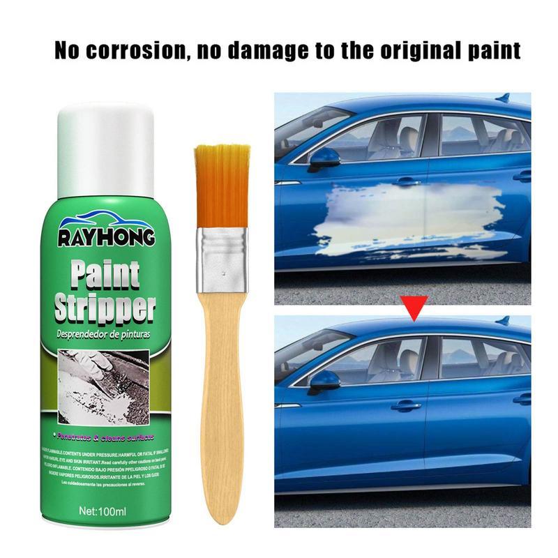 100ml Car Paint Remover Metal Surface Paint Stripper High Efficiency For Auto Wall Marine Paint Graffiti Correction With Brush