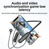 Bluetooth-гарнитура для шеи с подвесом и движением шеи 5.3 Беспроводная ультрадолгая жизнь Большая мощность ENC Шумоподавление