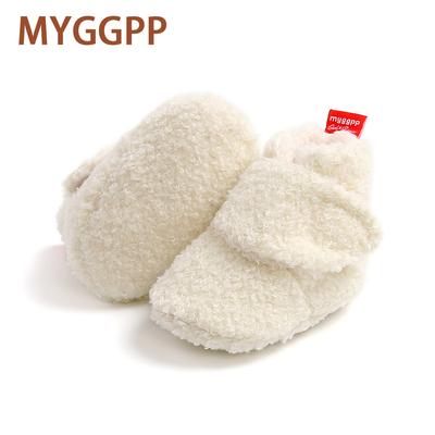 MYGGPP осенне-зимняя плюшевая детская обувь с мягкой подошвой, обувь для малышей, хлопковая обувь, детская обувь, обувь с мягкой подошвой, обувь с мягкой подошвой для детей 0–1 года