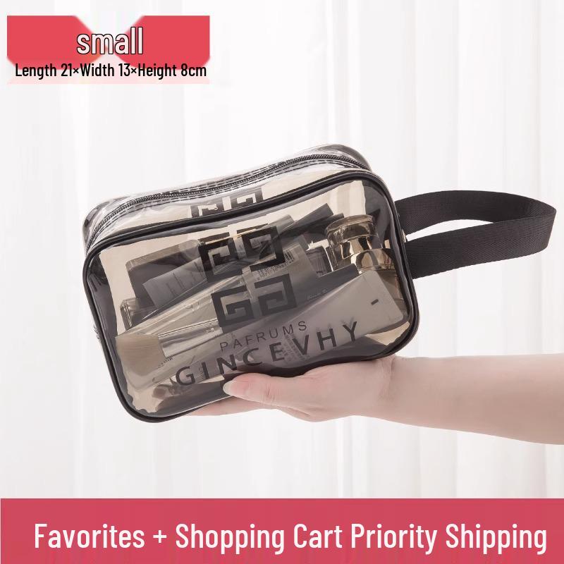 Большая водонепроницаемая дорожная косметичка для мужчин и женщин: Разделение мокрого/сухого, Портативный для плавания и косметики