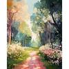 Forest Picture Painting By Numbers Kits Colorful Scenery Handpainted On Canvas Diy Ideas Coloring On Numbers Home Decor