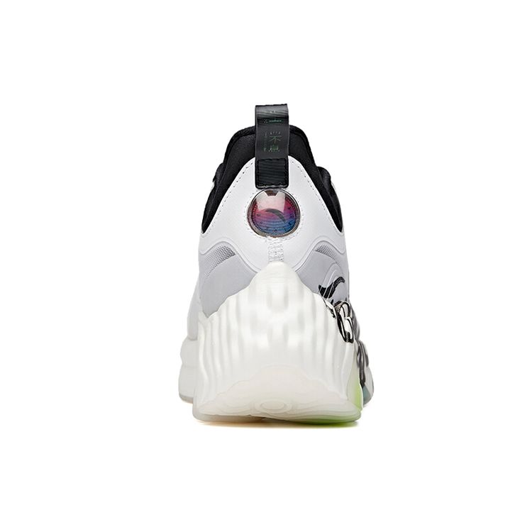 Anta Кроссовки Star Peak Series Ink Rhythm Flying White Low Top для бега, мужские кроссовки, черные 112035518A-2