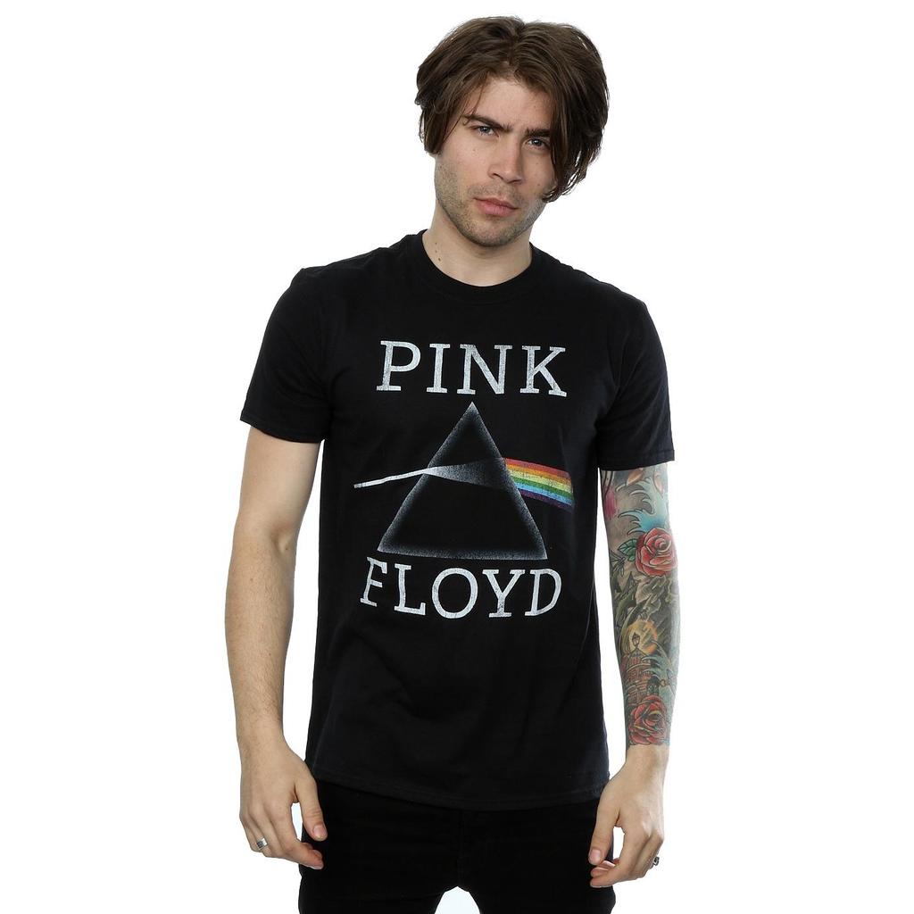 Мужская хлопковая футболка Pink Floyd Dark Side Of The Moon Prism
