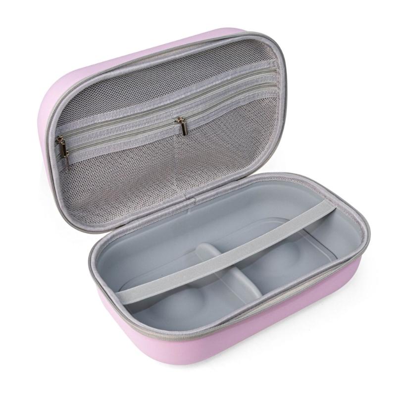 Портативный чехол из ЭВА с твердым корпусом для портативного молокоотсоса, сумка для хранения электрического молокоотсоса для работающих мам и путешествий